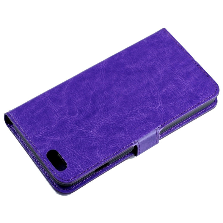 For  iPhone 8 & 7  Crazy Horse Texture Horizontal Flip Leather Case with Magnetic Buckle & Holder & Card Slots & Wallet & Photo Frame