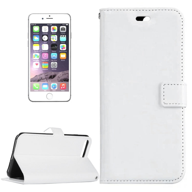For  iPhone 8 & 7  Crazy Horse Texture Horizontal Flip Leather Case with Magnetic Buckle & Holder & Card Slots & Wallet & Photo Frame