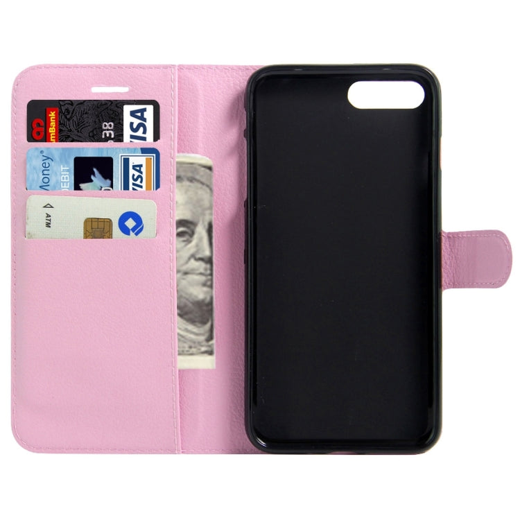 For  iPhone 8 & 7  Litchi Texture Horizontal Flip Leather Case with Magnetic Buckle & Holder & Card Slots & Wallet
