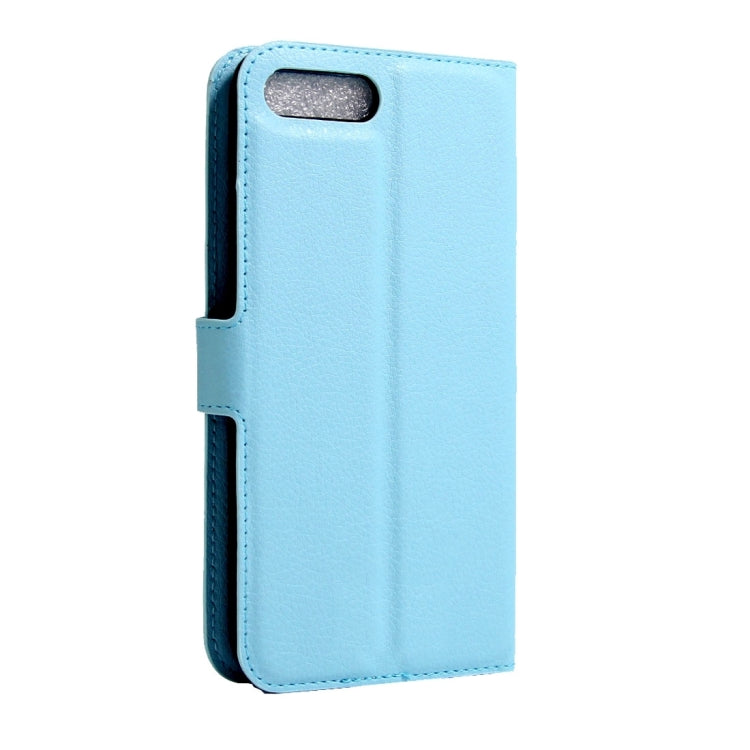 For  iPhone 8 & 7  Litchi Texture Horizontal Flip Leather Case with Magnetic Buckle & Holder & Card Slots & Wallet