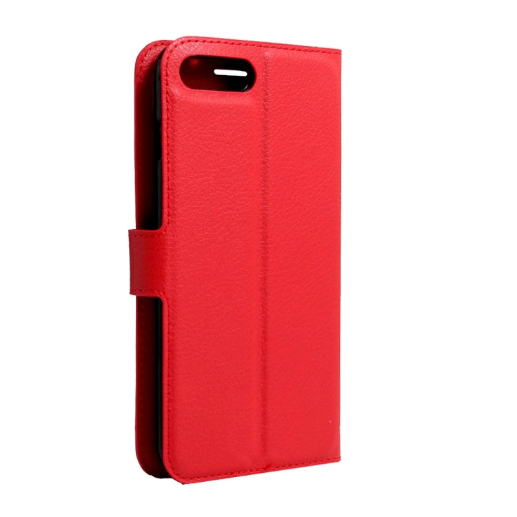 For  iPhone 8 & 7  Litchi Texture Horizontal Flip Leather Case with Magnetic Buckle & Holder & Card Slots & Wallet