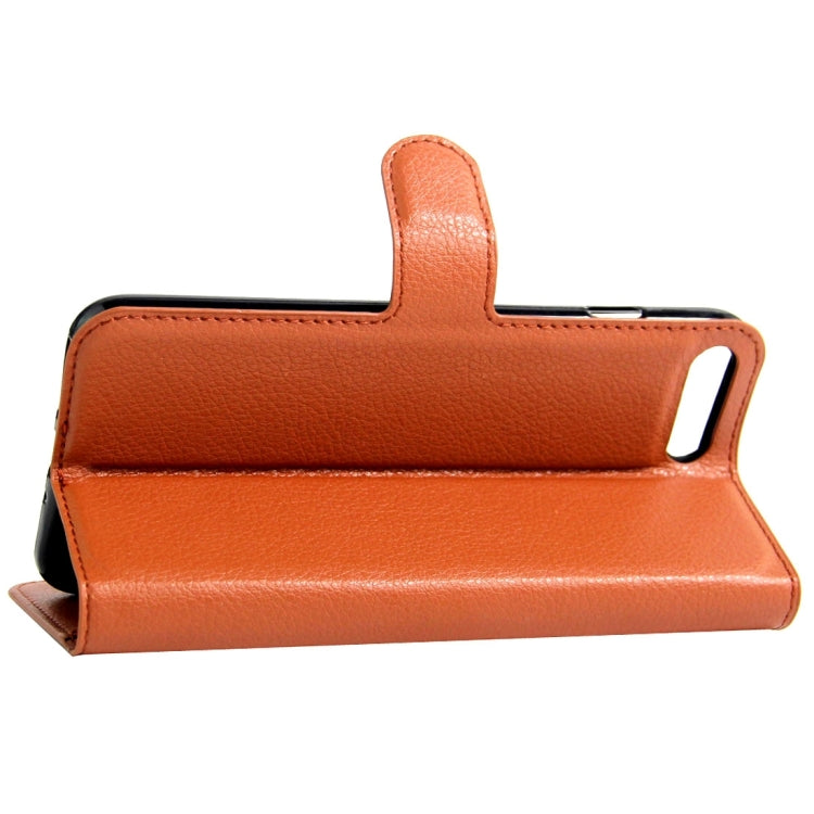 For  iPhone 8 & 7  Litchi Texture Horizontal Flip Leather Case with Magnetic Buckle & Holder & Card Slots & Wallet