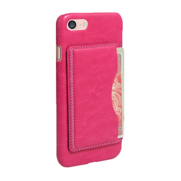 For  iPhone 8 & 7  Leather Case Back Shell Cover with Holder & Card Slot & Wallet