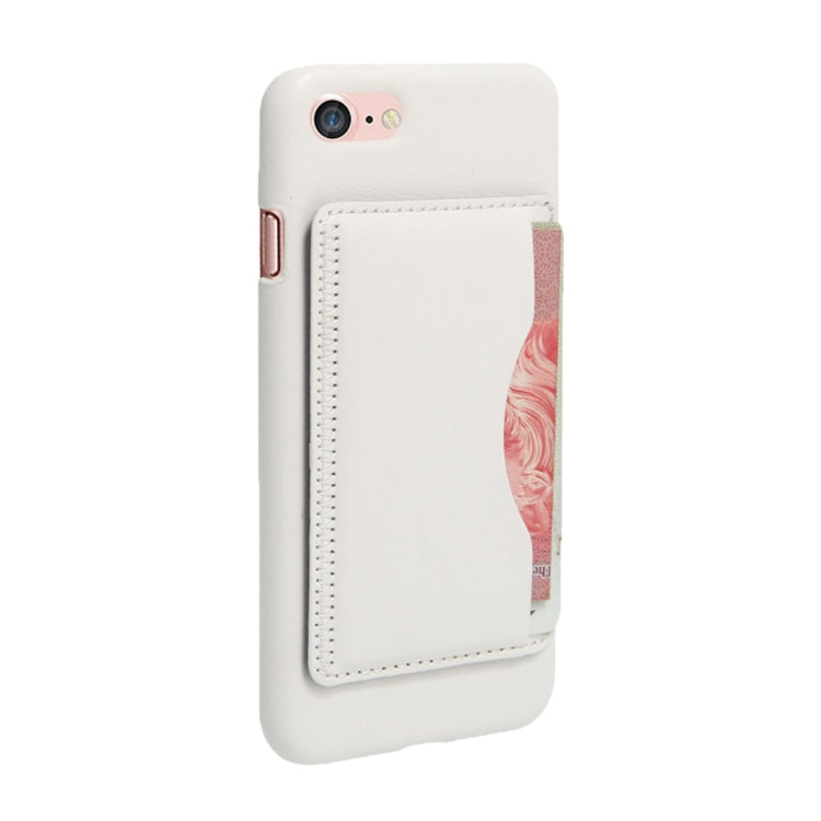For  iPhone 8 & 7  Leather Case Back Shell Cover with Holder & Card Slot & Wallet