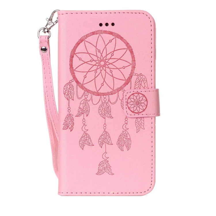 For  iPhone 8 & 7  Crazy Horse Texture Dream Catcher Printing Horizontal Flip Leather Case with Holder & Card Slots & Wallet & Lanyard