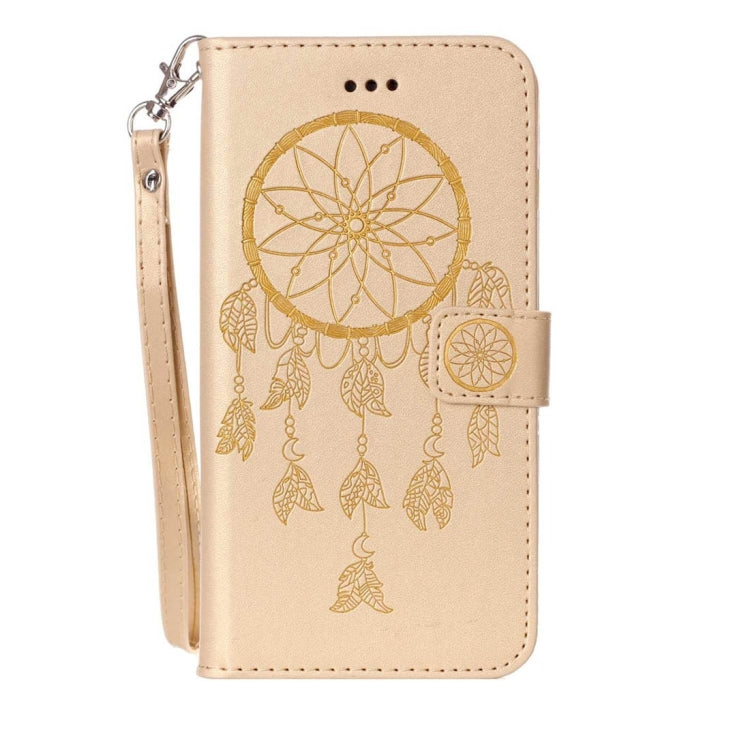 For  iPhone 8 & 7  Crazy Horse Texture Dream Catcher Printing Horizontal Flip Leather Case with Holder & Card Slots & Wallet & Lanyard