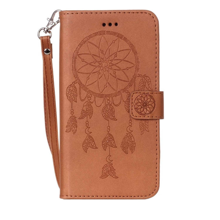For  iPhone 8 & 7  Crazy Horse Texture Dream Catcher Printing Horizontal Flip Leather Case with Holder & Card Slots & Wallet & Lanyard