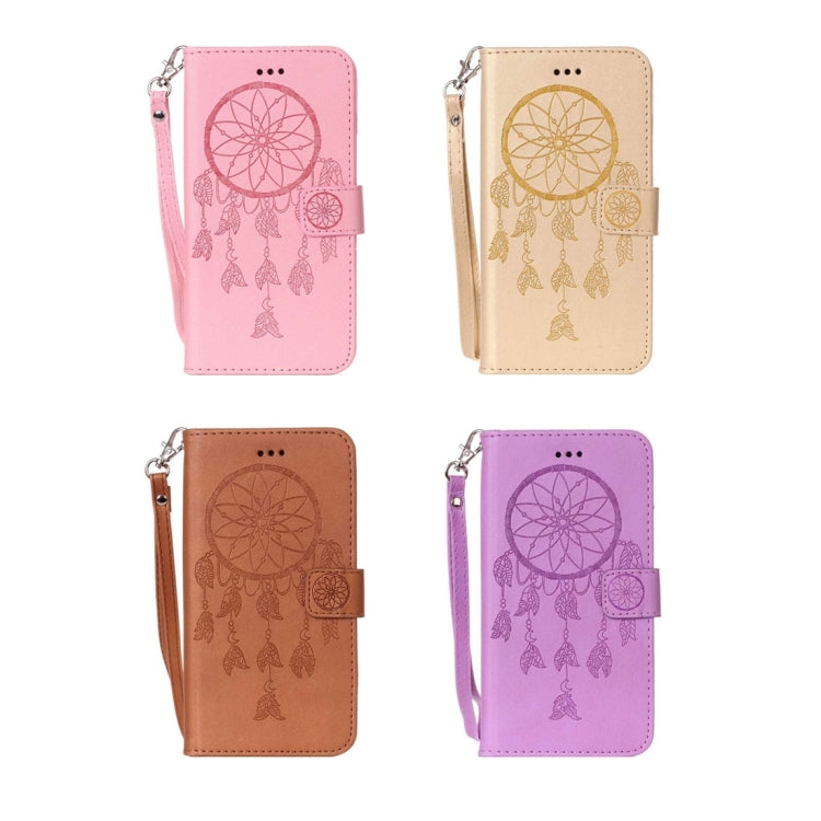 For  iPhone 8 & 7  Crazy Horse Texture Dream Catcher Printing Horizontal Flip Leather Case with Holder & Card Slots & Wallet & Lanyard