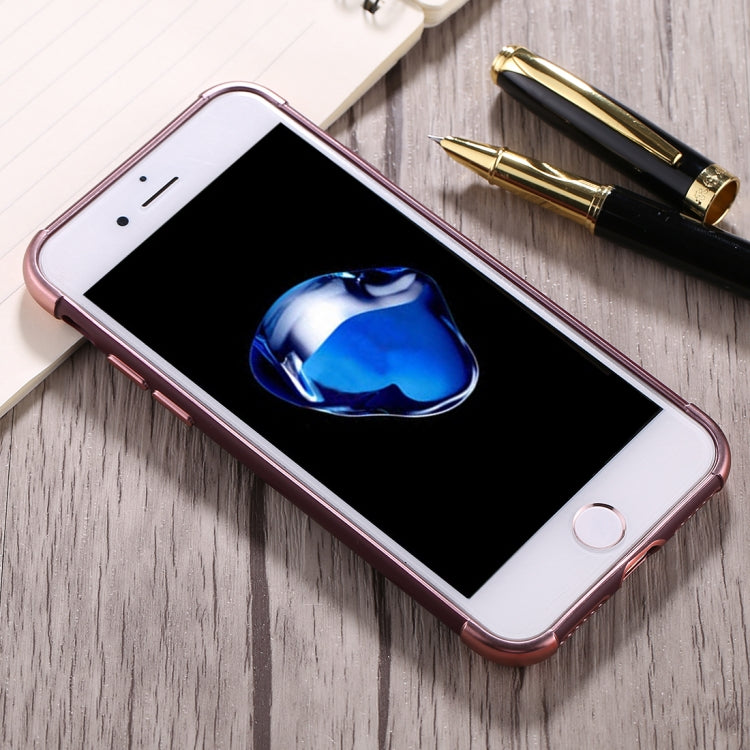 For  iPhone 8 & 7 Electroplating TPU Protective Back Cover Case