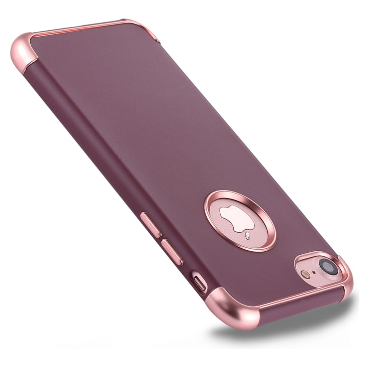 For  iPhone 8 & 7 Electroplating TPU Protective Back Cover Case