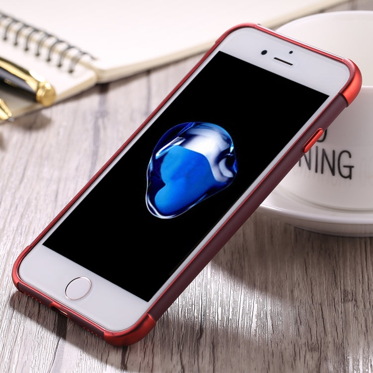For  iPhone 8 & 7 Electroplating TPU Protective Back Cover Case