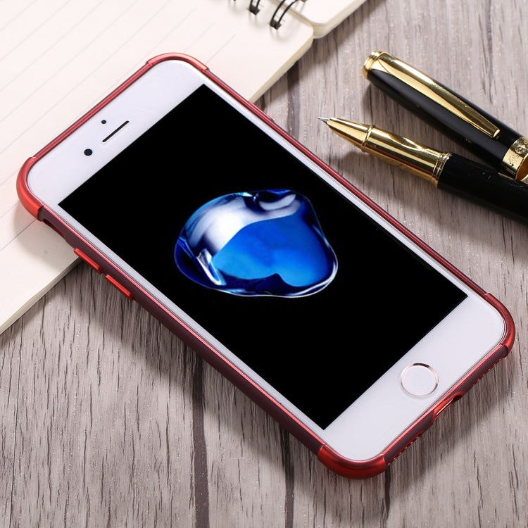 For  iPhone 8 & 7 Electroplating TPU Protective Back Cover Case