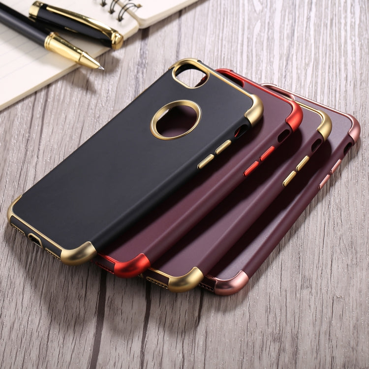 For  iPhone 8 & 7 Electroplating TPU Protective Back Cover Case