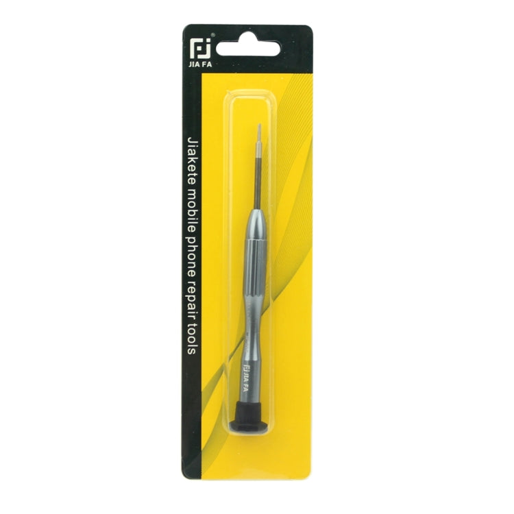 JIAFA JF-610-0.6Y Tri-point 0.6 Repair Screwdriver for iPhone X/ 8/ 8P/ 7/ 7P & Apple Watch(Silver)