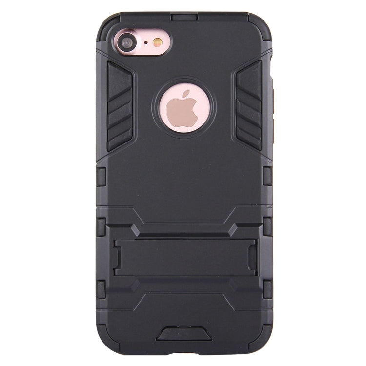 For  iPhone 8 & 7  Separable TPU + PC Combination Case with Holder