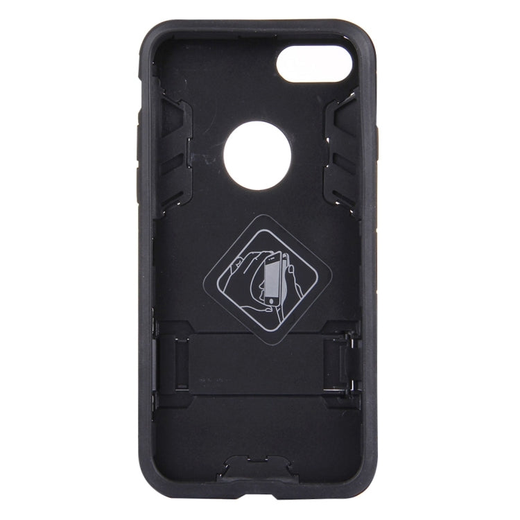 For  iPhone 8 & 7  Separable TPU + PC Combination Case with Holder