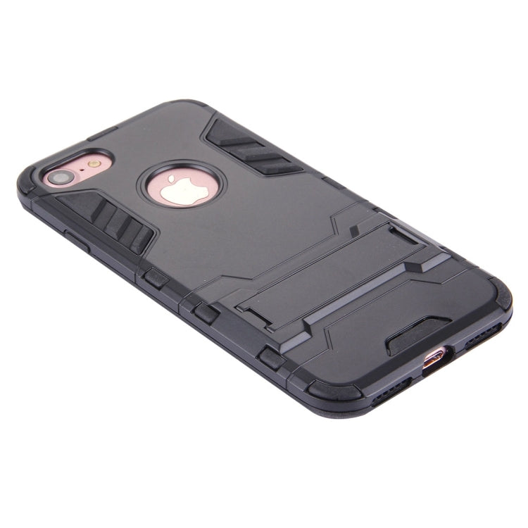 For  iPhone 8 & 7  Separable TPU + PC Combination Case with Holder
