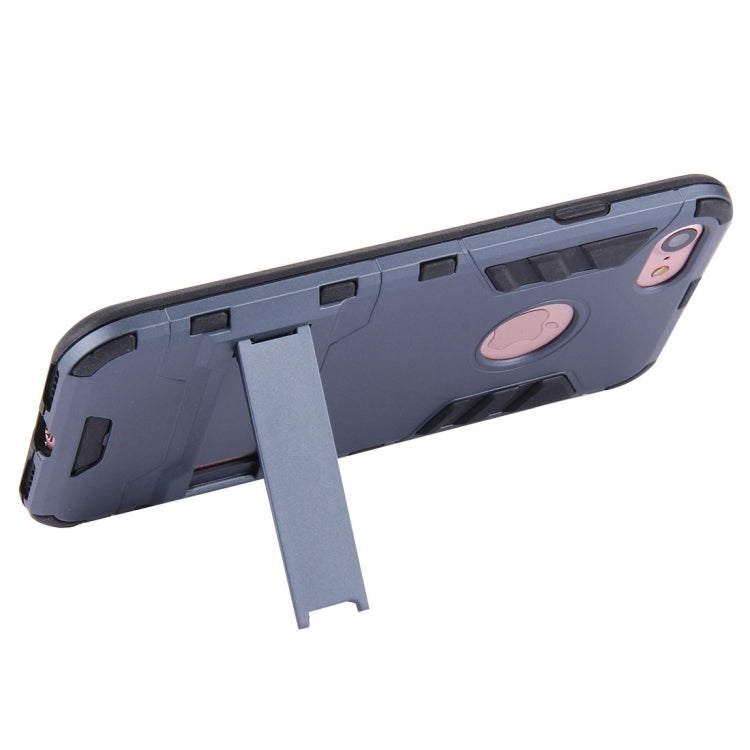For  iPhone 8 & 7  Separable TPU + PC Combination Case with Holder