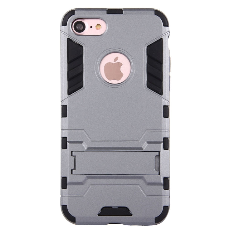 For  iPhone 8 & 7  Separable TPU + PC Combination Case with Holder