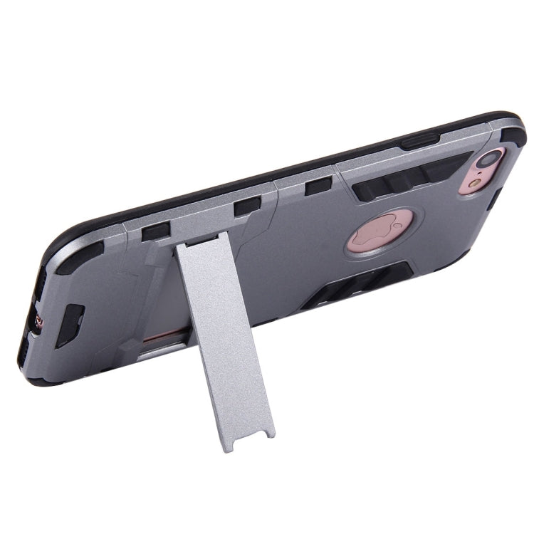 For  iPhone 8 & 7  Separable TPU + PC Combination Case with Holder