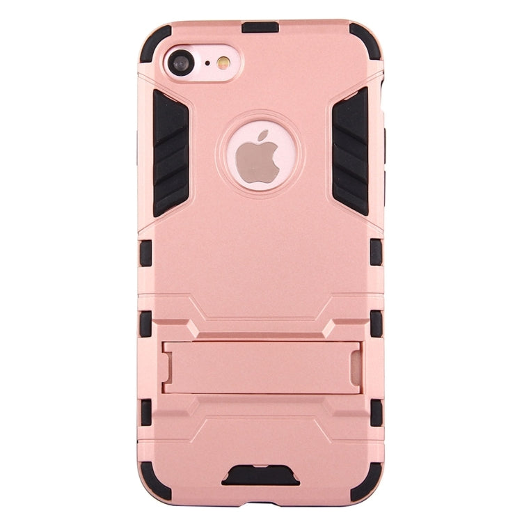 For  iPhone 8 & 7  Separable TPU + PC Combination Case with Holder