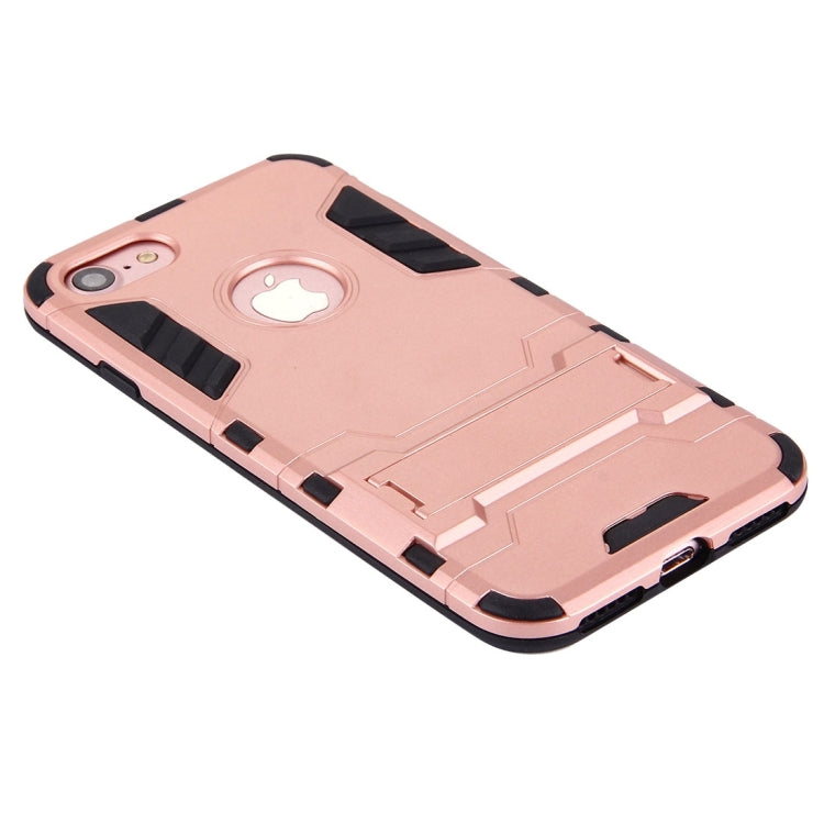 For  iPhone 8 & 7  Separable TPU + PC Combination Case with Holder
