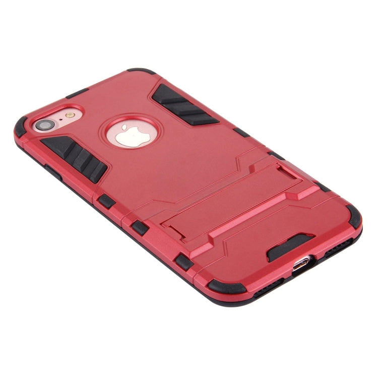 For  iPhone 8 & 7  Separable TPU + PC Combination Case with Holder