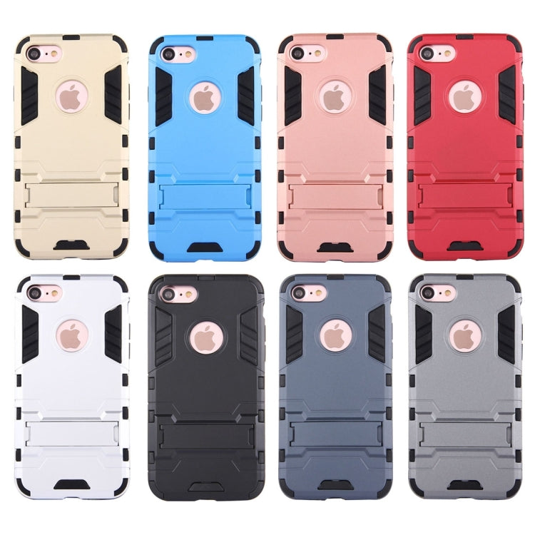 For  iPhone 8 & 7  Separable TPU + PC Combination Case with Holder