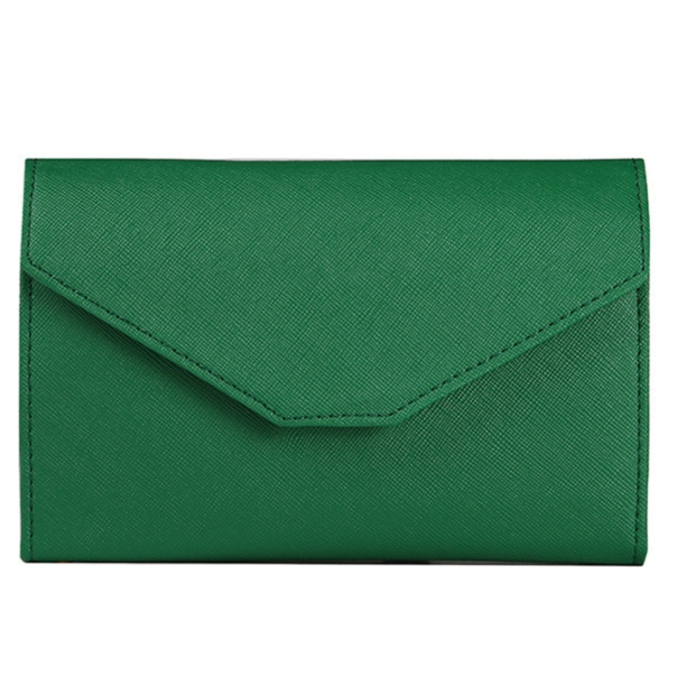 Multi-function PU Leather Three-folding Hand Bag Wallet Passport Bag Phone Bag Certificates Bag with Card Slot & Wallet
