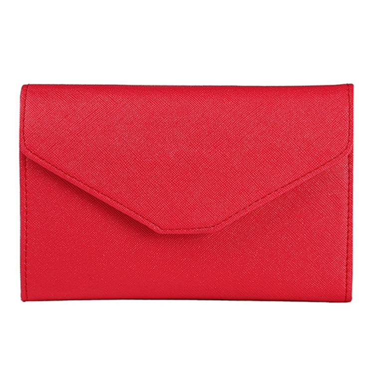 Multi-function PU Leather Three-folding Hand Bag Wallet Passport Bag Phone Bag Certificates Bag with Card Slot & Wallet