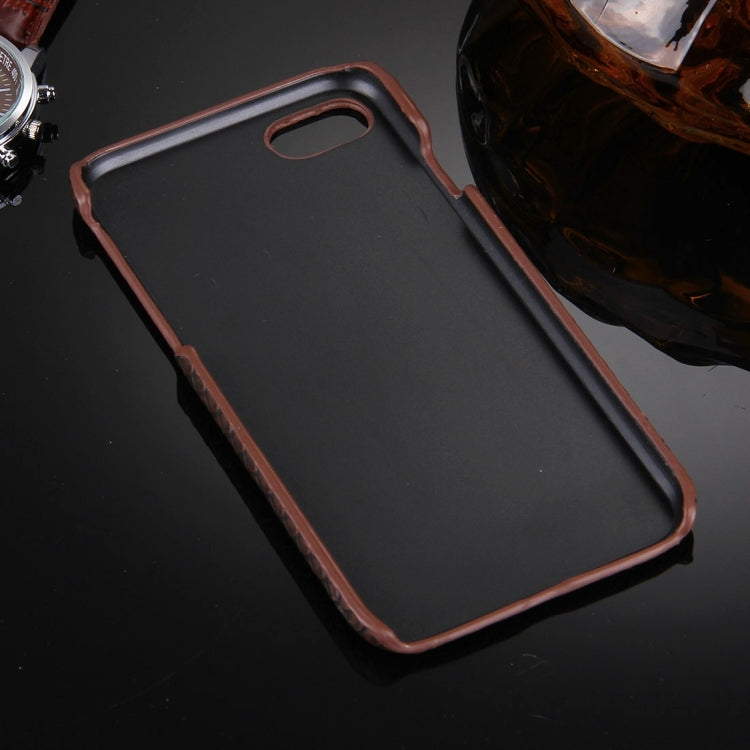 For  iPhone 8 & 7  Snakeskin Texture Paste Skin PC Protective Case