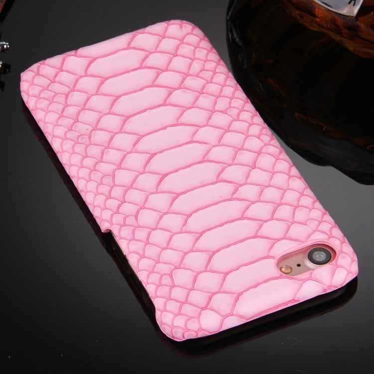 For  iPhone 8 & 7  Snakeskin Texture Paste Skin PC Protective Case