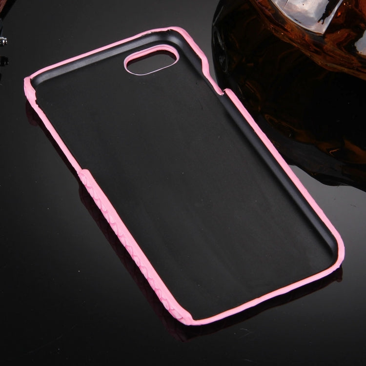 For  iPhone 8 & 7  Snakeskin Texture Paste Skin PC Protective Case