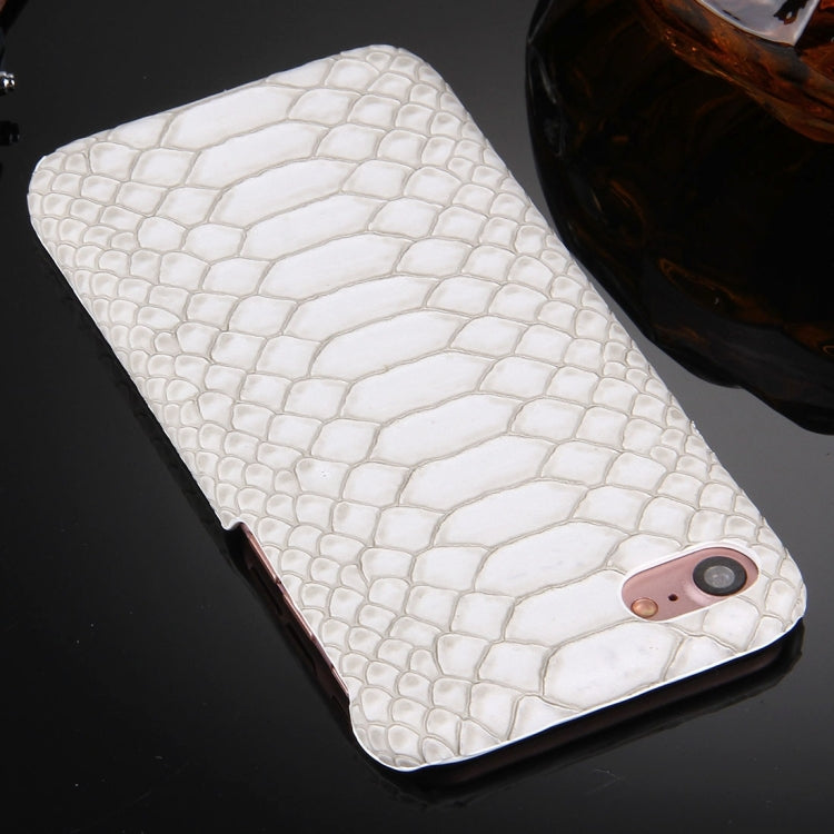 For  iPhone 8 & 7  Snakeskin Texture Paste Skin PC Protective Case