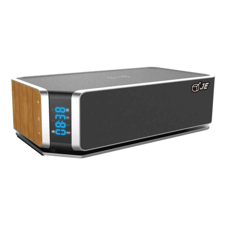 UT-11 Hifly Bluetooth 4.0 Handsfree Receive Call Music Speaker with Wireless Charging, NFC, Time & Alarm Clock, TF Card, Touch Buttons, FM Function