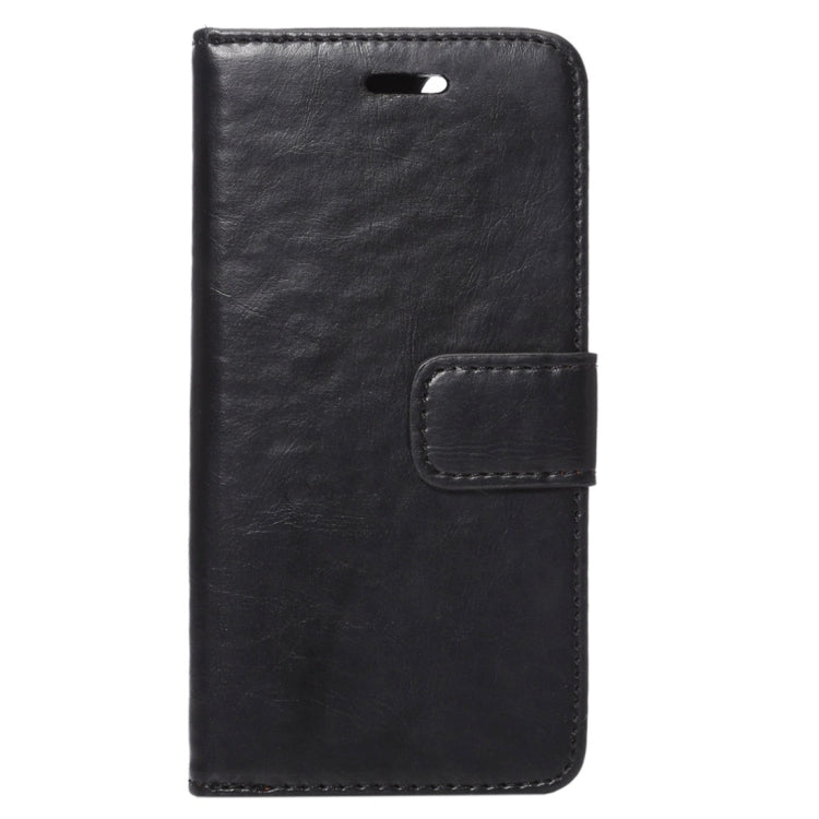 For  iPhone 8 & 7  Crazy Horse Pattern Horizontal Flip Leather Case with Holder & Card Slots & Wallet
