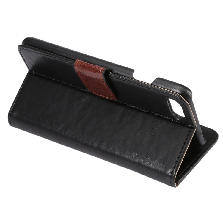 For  iPhone 8 & 7  Crazy Horse Pattern Horizontal Flip Leather Case with Holder & Card Slots & Wallet