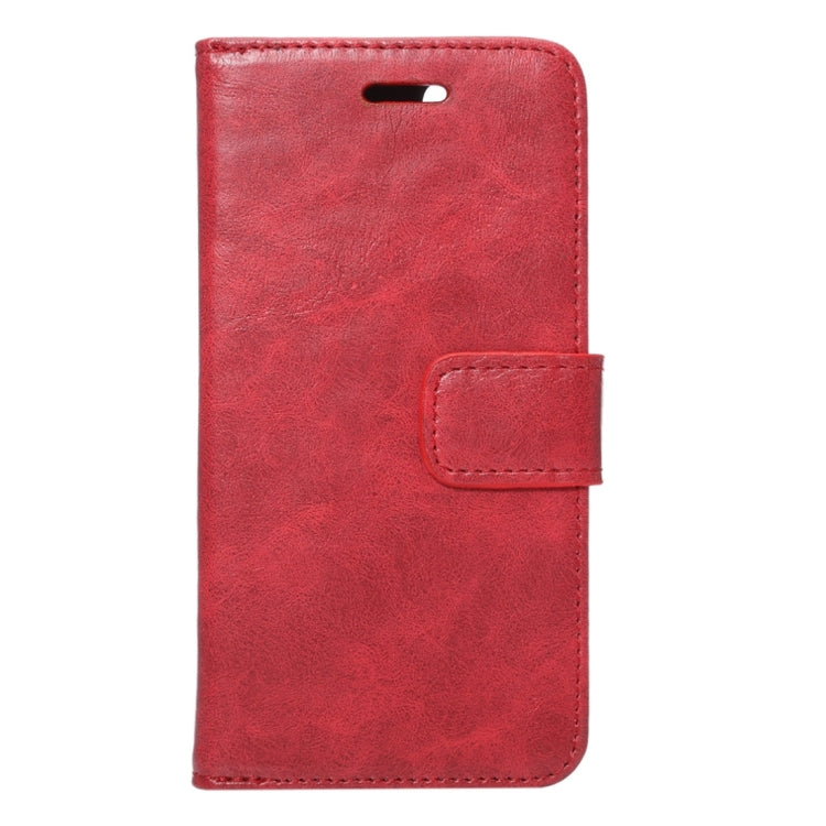 For  iPhone 8 & 7  Crazy Horse Pattern Horizontal Flip Leather Case with Holder & Card Slots & Wallet