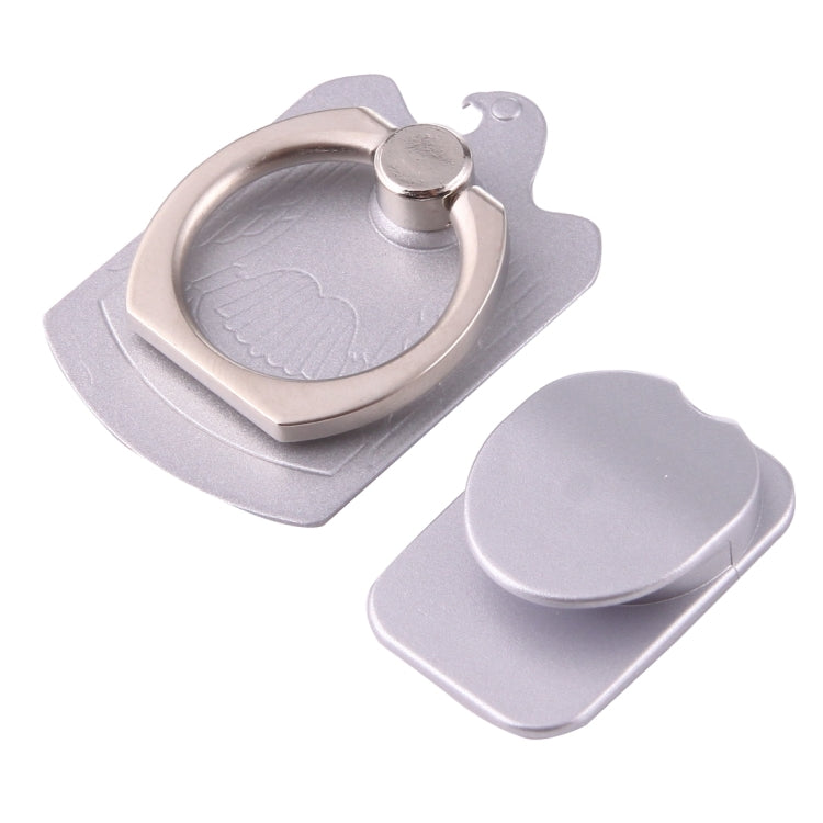 Cmzact CPS-2in1 2 in 1 Eagle Shape 360 Degrees Rotation Magnetic Phone Ring Stent Car Hook Mount