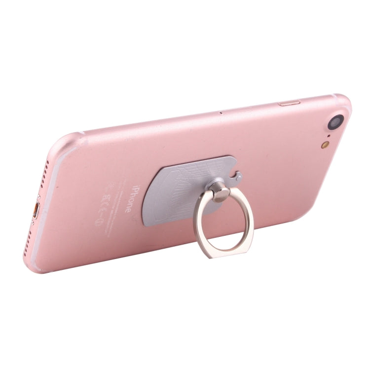 Cmzact CPS-2in1 2 in 1 Eagle Shape 360 Degrees Rotation Magnetic Phone Ring Stent Car Hook Mount
