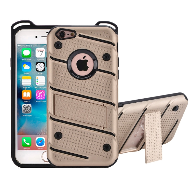 For  iPhone 8 & 7  Charm Knight Detachable PC + TPU Combination Protective Case with Holder