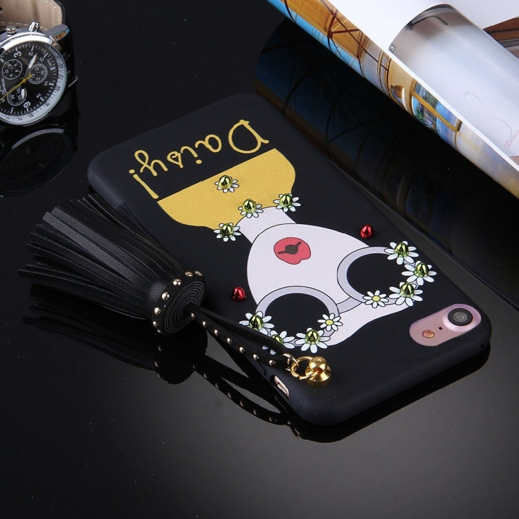 For  iPhone 8 & 7  Fashion Girl in
