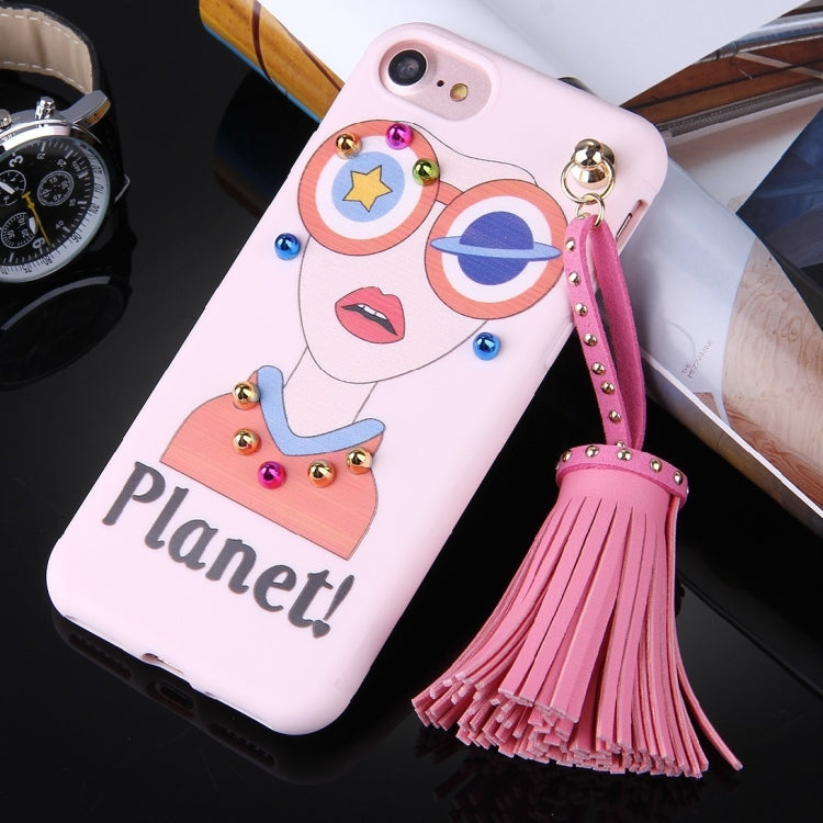 For  iPhone 8 & 7  Fashion Girl in