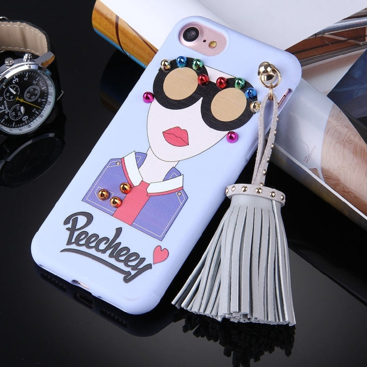 For  iPhone 8 & 7  Fashion Girl in