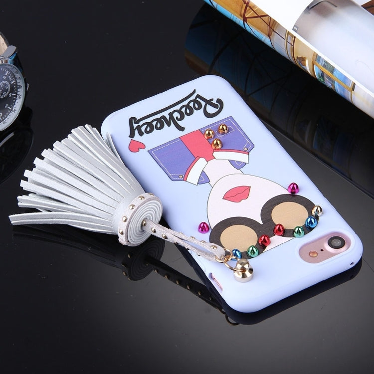 For  iPhone 8 & 7  Fashion Girl in
