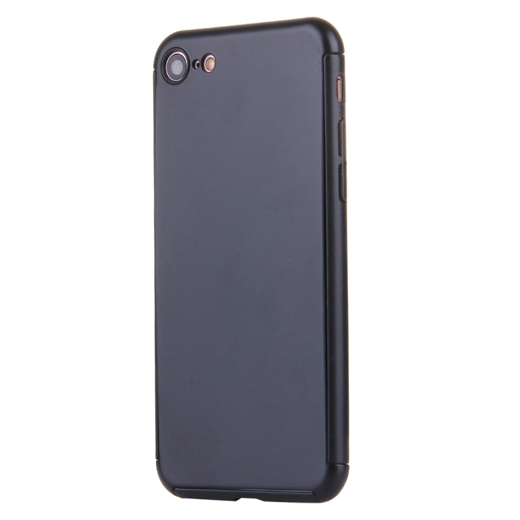 2 in 1 for  iPhone 8 & 7  360 Degrees Full Coverage Protection Hard PC Protective Case + Tempered Glass Screen Film