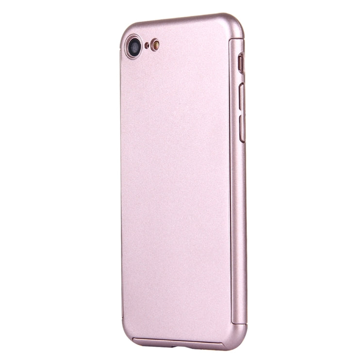2 in 1 for  iPhone 8 & 7  360 Degrees Full Coverage Protection Hard PC Protective Case + Tempered Glass Screen Film