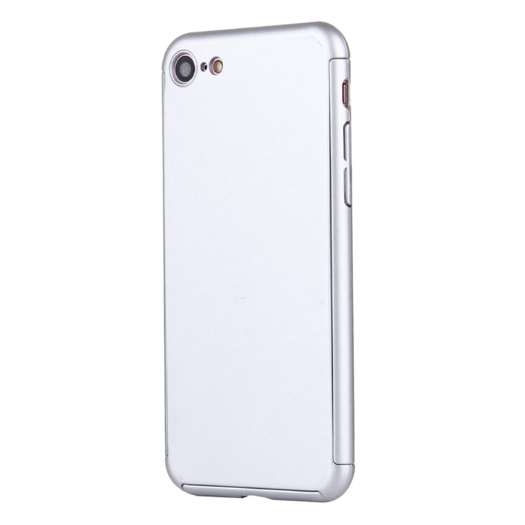 2 in 1 for  iPhone 8 & 7  360 Degrees Full Coverage Protection Hard PC Protective Case + Tempered Glass Screen Film