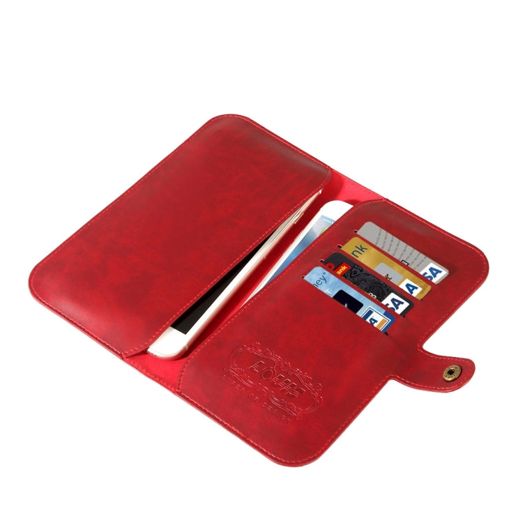 LOUIS Universal Crystal Texture Two-shipper Storage Horizontal Flip Leather Case with Card Slots & Wallet, For iPhone XS & XS Max & XR & X / iPhone 8 & 8 Plus  / iPhone 7 & 7 Plus /  iPhone 6 Plus & 6s Plus / iPhone 6 & 6s