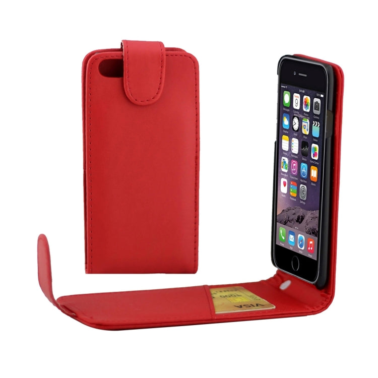 For  iPhone 8 & 7  Ordinary Texture Vertical Flip Leather Case with Card Slot